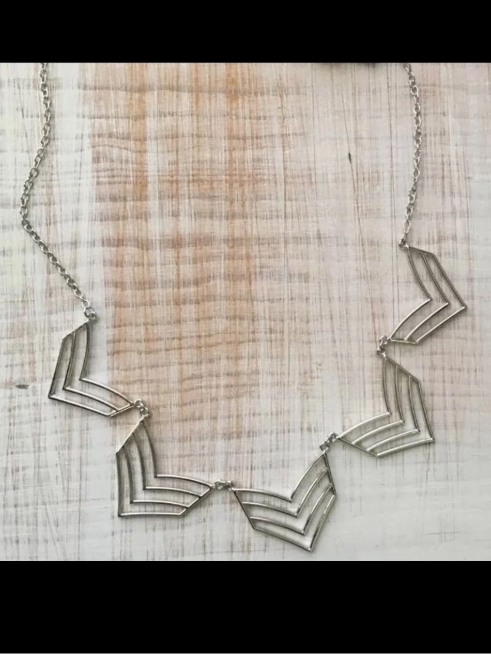 Cute Chevron Style Necklace